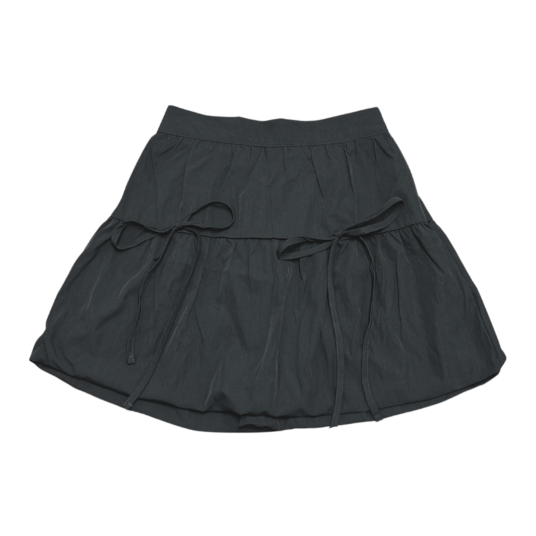 DOUBLE RIBBON BUBBLE SKIRT (2 colours)