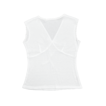 WAFFLE RIBBON TOP (3 colours)