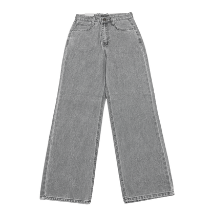 STRAIGHT CUT WASHED DENIM JEANS (2 colours)