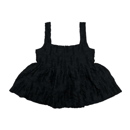POOFY BABYDOLL TOP (2 colours)