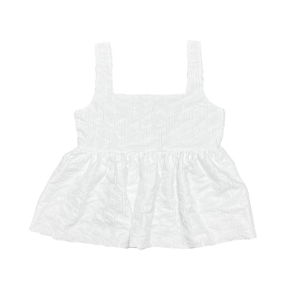 POOFY BABYDOLL TOP (2 colours)